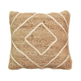 Perna Decorativa Pernuta decorativa ratan Teddiens Boho Natural 45x45x2 cm