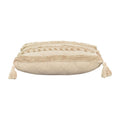Pernuta decorativa Rozi Boho, Bej, 45x45 cm, imagine suplimentara