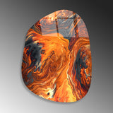 Pictură decorativă din sticlă temperată UV-1082, Multicolor, 50x70 cm