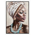 Tablou Canvas Pictura pe pânza cu rama Zaira, Pânza/Plastic, 70x100 cm