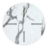 Placa superioara Melody, din marmura Alb D60cm grosime de 12mm, 60x60 cm, imagine suplimentara