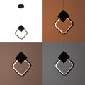 Plafoniera LED cu functie de iluminare Gardio I, metal, Negru, 23x23 cm, imagine suplimentara