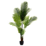 Planta artificiala ghiveci Verde 9 Verde/Negru 114x105x180 cm