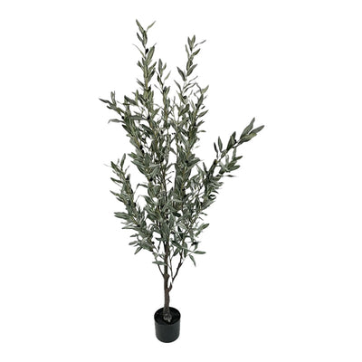 Planta decorativa Arbore de maslin în ghiveci, Verde, sintetic, Înaltime 160cm