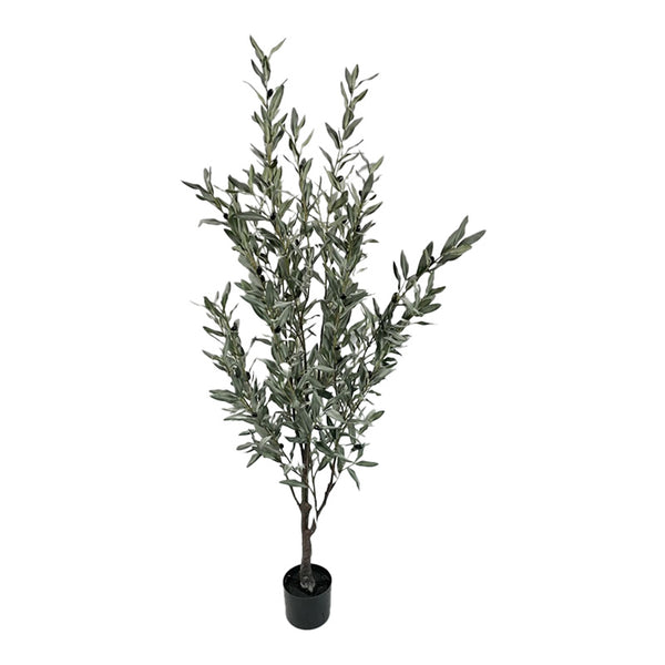 Planta decorativa Arbore de maslin în ghiveci, sintetic, Verde, Înaltime 160 cm