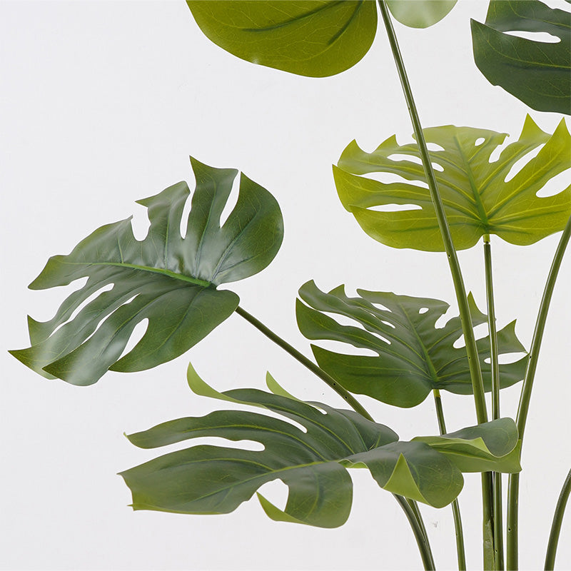 Plantă decorativă artificială cu ghiveci Deliciosa, Plastic, Verde, 94x120 cm