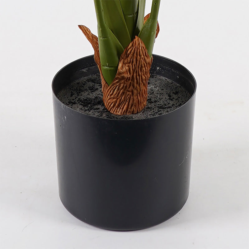 Plantă decorativă artificială cu ghiveci Deliciosa, Plastic, Verde, 94x120 cm