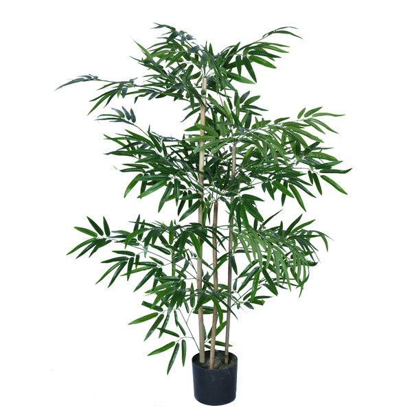 Planta decorativa Bambusghiveci, verde, H130cm