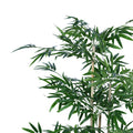 Planta decorativa Bambusghiveci, verde, H130cm, imagine suplimentara