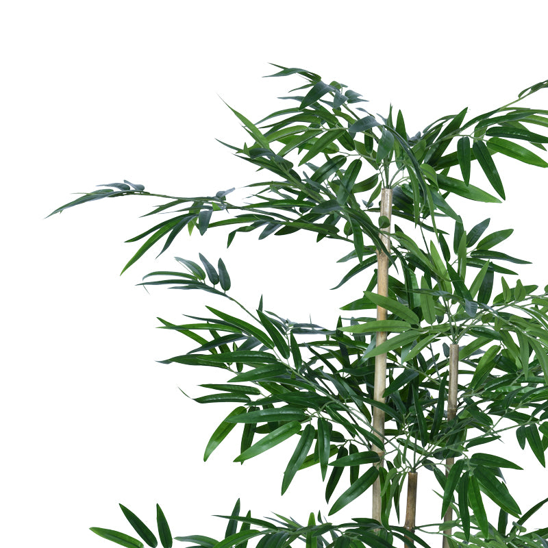 Planta decorativa Bambusghiveci, verde, H130cm