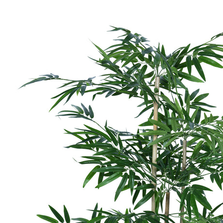 Planta decorativa Bambusghiveci, verde, H130cm