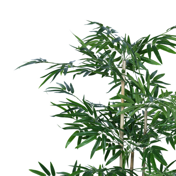 Planta decorativa Bambusghiveci, verde, H130cm