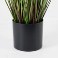 Plantă decorativă cu funcție de ornament Boxwood, Sintetic, Negru, 46x150 cm, detaliu produs
