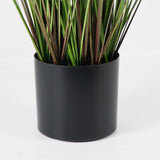Plantă decorativă cu funcție de ornament Boxwood, Sintetic, Negru, 46x150 cm
