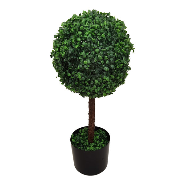 Planta decorativa cu ghiveci, Bolla I, Plastic, Verde, 30x65 cm