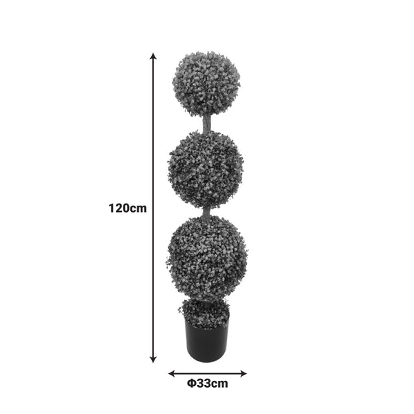 Planta Decorativa cu Ghiveci Bolla III, Verde, 33x120 cm