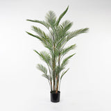 Plantă decorativă cu ghiveci Kwai, Sintetic, Verde, 125x180 cm