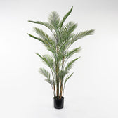 Planta Artificiala Plantă decorativă cu ghiveci Kwai, Verde, Sintetic, 125x180 cm