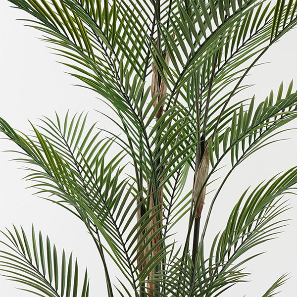 Plantă decorativă cu ghiveci Kwai, Sintetic, Verde, 125x180 cm