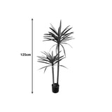 Planta decorativa Dracaena palma în ghiveci, Înaltime 125cm