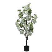 Planta decorativa Floarea de fasoleghiveci alb 125 cm
