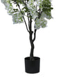 Planta decorativa Floarea de fasoleghiveci, alb, 125 cm, detaliu produs