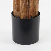 Plantă decorativă în ghiveci Banana Tree, Sintetic, Verde, 53x190 cm, detaliu produs