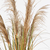Planta decorativă în ghiveci Bulrush, Plastic, Verde, 65x120 cm