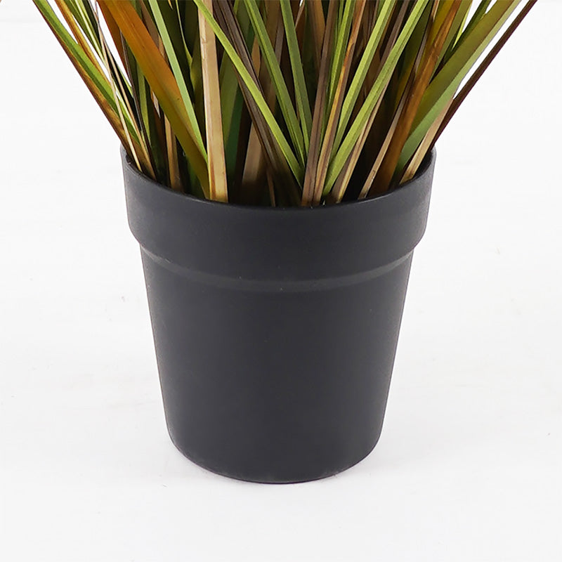 Planta decorativă în ghiveci Bulrush, Plastic, Verde, 65x120 cm