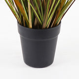 Planta decorativă în ghiveci Bulrush, Plastic, Verde, 65x120 cm