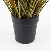 Planta decorativă în ghiveci Bulrush, Plastic, Verde, 65x120 cm, detaliu produs