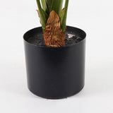 Plantă decorativă în ghiveci cu funcție Alocasia, Plastic, Verde, 90x120 cm