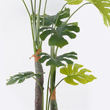 Plantă decorativă în ghiveci Deliciosa I, Sintetic, Verde, 90x160 cm