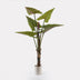 Planta Artificiala Plantă decorativă în ghiveci Wentii, plastic, 130x180 cm, verde