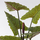 Plantă decorativă în ghiveci Wentii, plastic, verde, 130x180 cm
