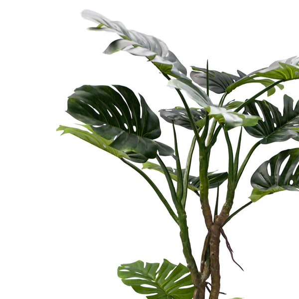 Planta decorativa Monstera III, Negru, inaltime 180 cm