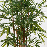 Plantă decorativă Rhapis Palm, Verde, Plastic, 120 cm înălțime, 60x60x120 cm