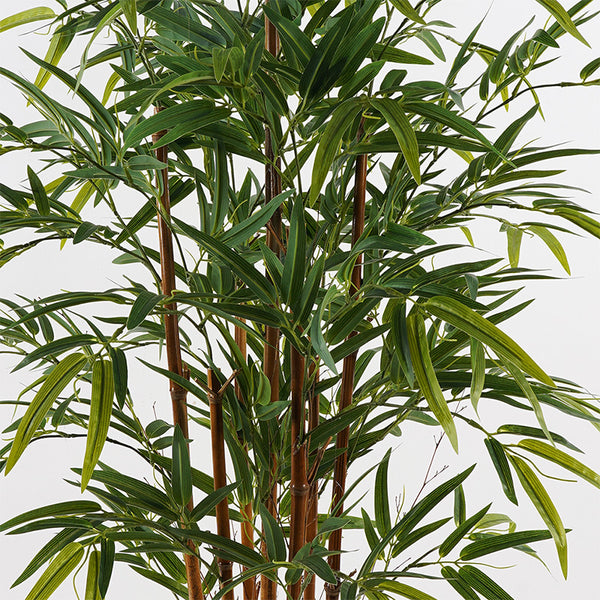 Plantă decorativă Rhapis Palm, Verde, Plastic, 120 cm înălțime, 60x60x120 cm