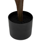 Plantaghiveci Emeric, Negru, 15x13x120 cm
