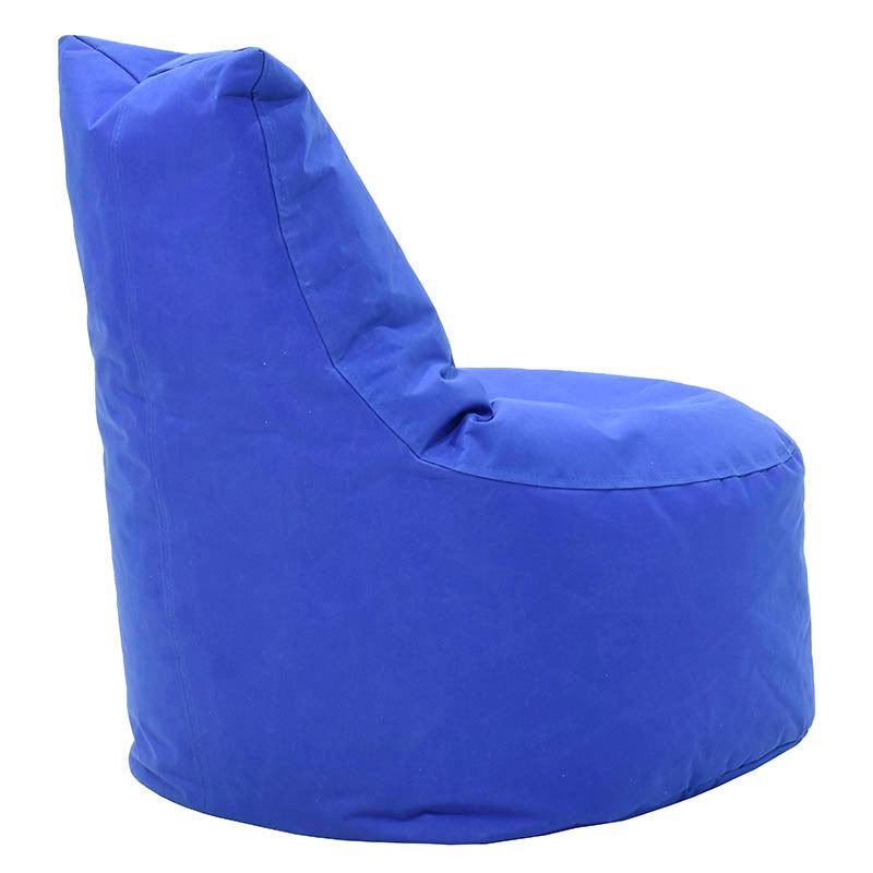 Puf bean bag, impermeabil, albastru deschis, 65x65 cm - Albastru
