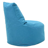 Puf bean bag, impermeabil, albastru deschis, 65x65 cm - Albastru Deschis