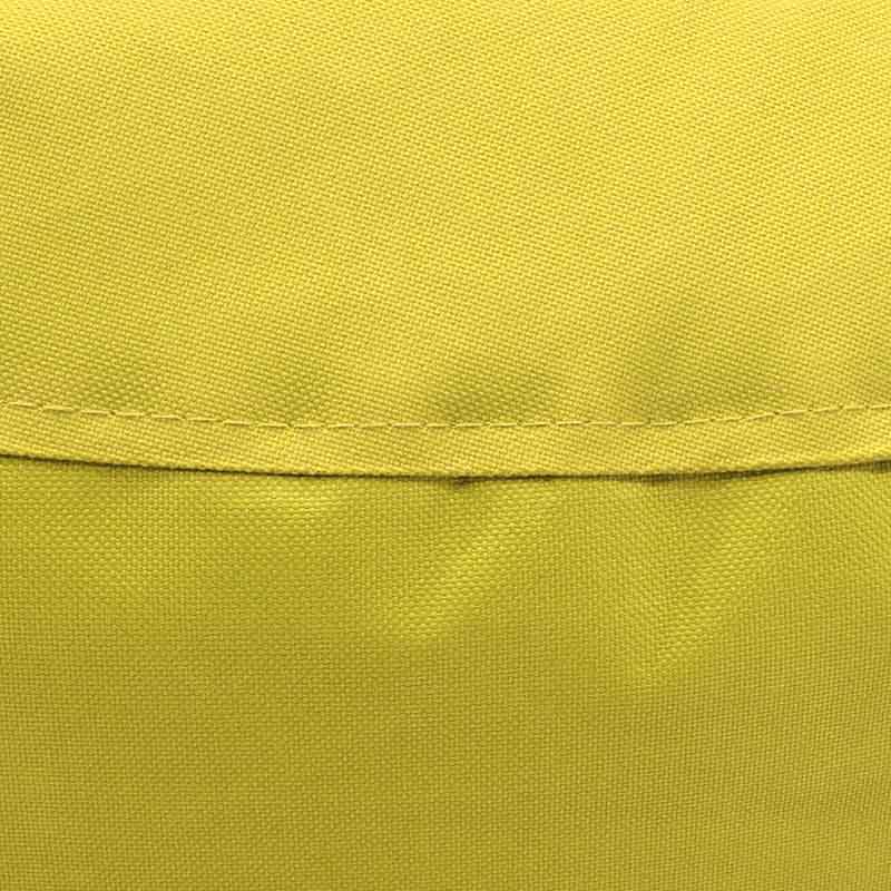 Puf bean bag, impermeabil, albastru deschis, 65x65 cm - Galben