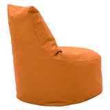 Puf bean bag, impermeabil, albastru deschis, 65x65 cm - Portocaliu