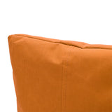 Puf bean bag, impermeabil, albastru deschis, 65x65 cm - Portocaliu