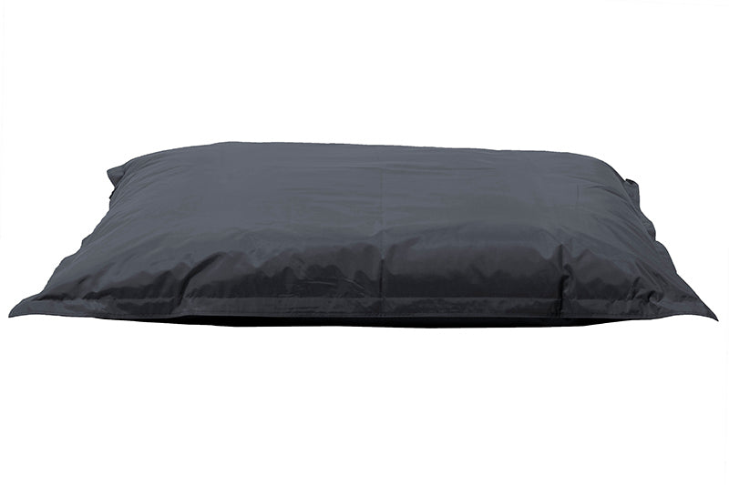Puf Bean Bag Impermeabil Pigro, Gri, 175x135x25 cm, perspectiva suplimentara