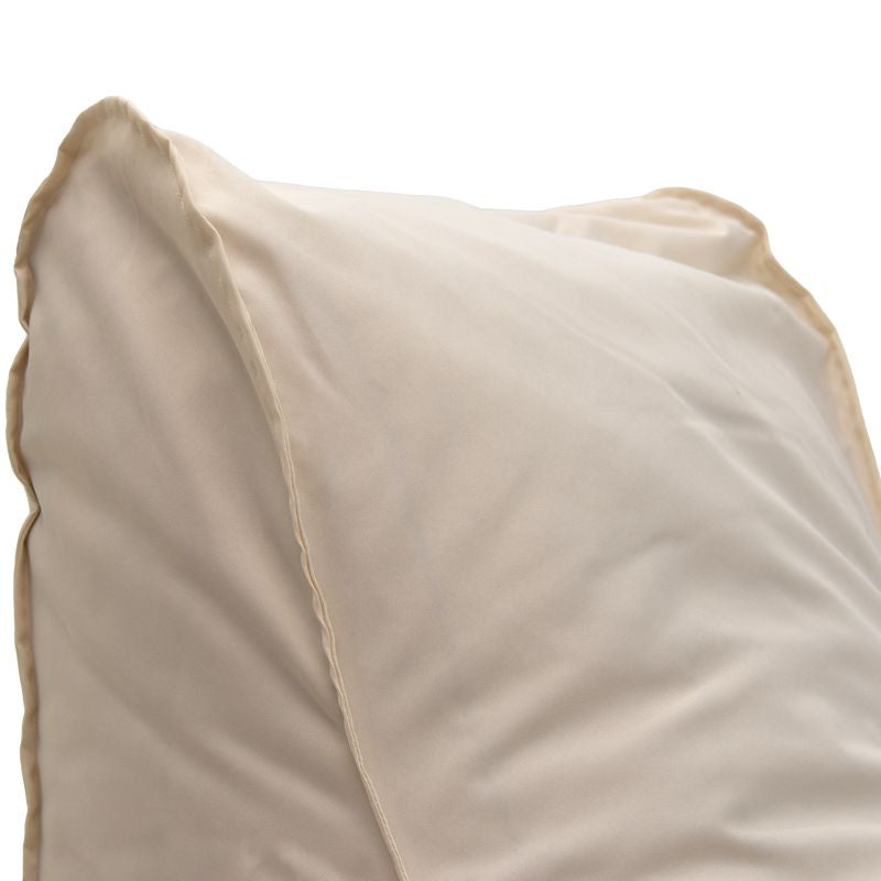 Puf de dormit Lara 100% impermeabil, Bej - Rosu, 150x60 cm - Bej