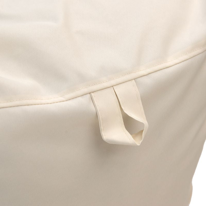 Puf de dormit Lara 100% impermeabil, Bej - Rosu, 150x60 cm - Bej