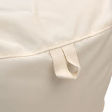 Puf de dormit Lara 100% impermeabil, Bej - Rosu, 150x60 cm - Bej