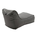 Puf Lara 100% impermeabil, Gri inchis, 150x60x40 cm, imagine suplimentara