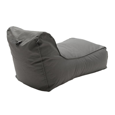 Puf Lara 100% impermeabil, Gri inchis, 150x60x40 cm, imagine suplimentara
